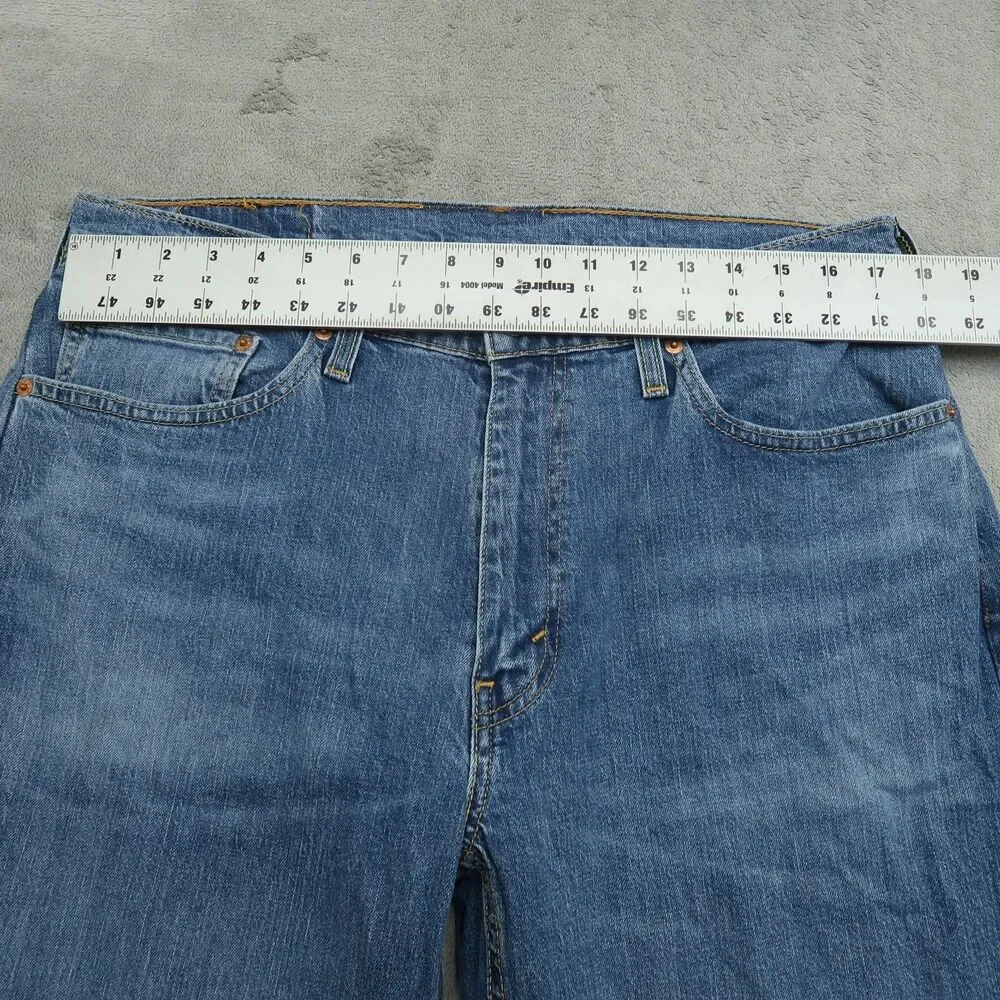 Levi's 541 Jeans Mens Fits 35x32 (Size 36x36) Blue Athletic Slightly Tapered